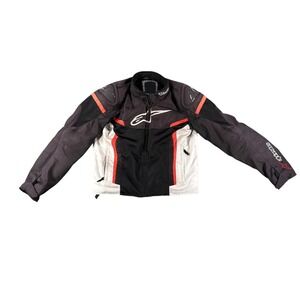 Alpinestars T-GP Plus‎ R v2 Air Jacket Mens Large Black Red Mesh Motorcycle Gear